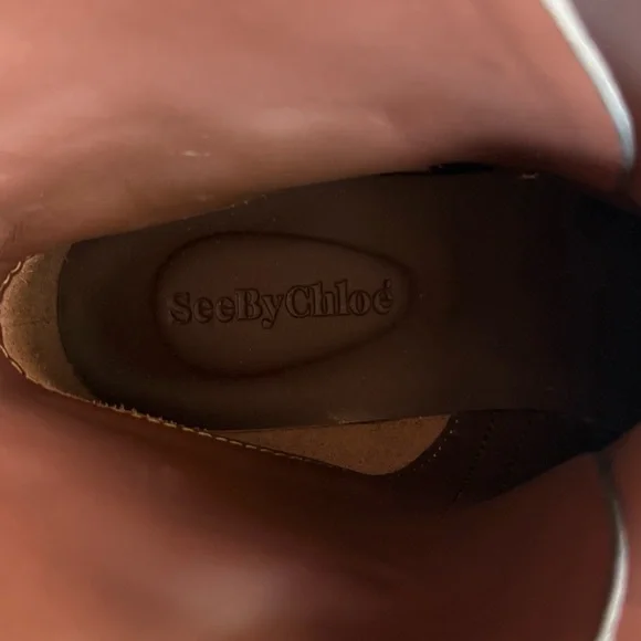 Seebychloe Janis Suede Ankle Boots. Size 36 Women - Picture 9 of 9